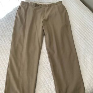 Men’s Haggar Dress Pants 38x29 Tan